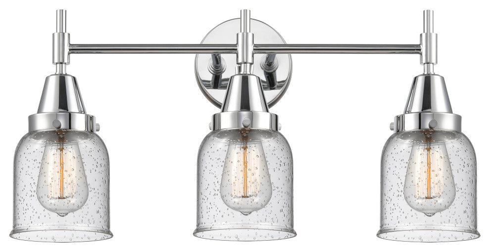 INNOVATIONS LIGHTING 447-3W-PC-G54-LED Caden 3 Light 26 inch Bath Vanity Light
