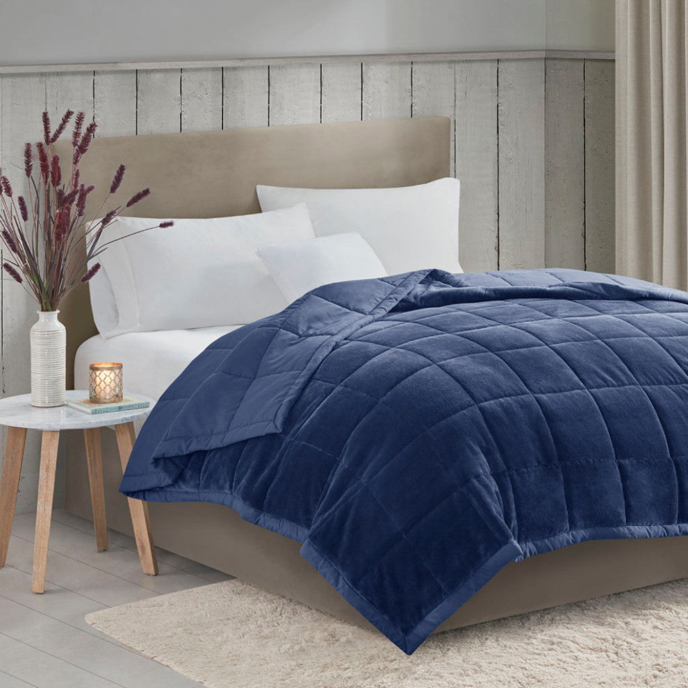 Madison Park Coleman Reversible Down Alternative Bedding Blanket