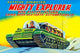 Mighty Explorer with Piston Action - Gallery Wrapped Canvas Art 28" x 42"