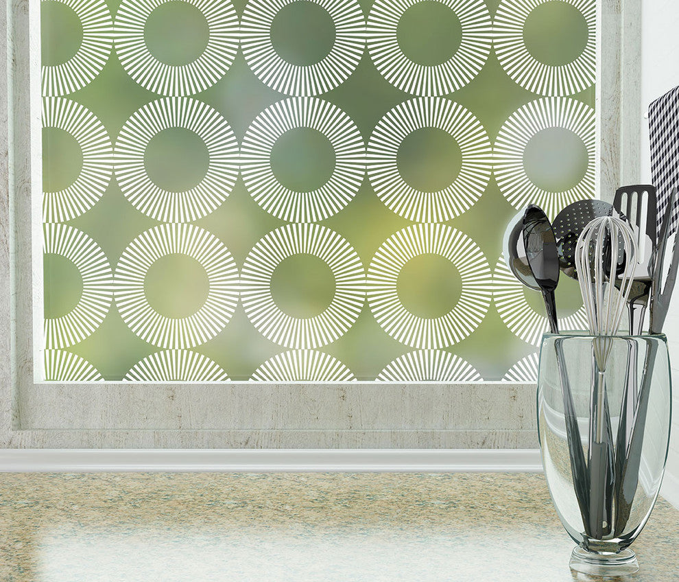 Radial Privacy Film, Non-Adhesive, Standard 36"x48"