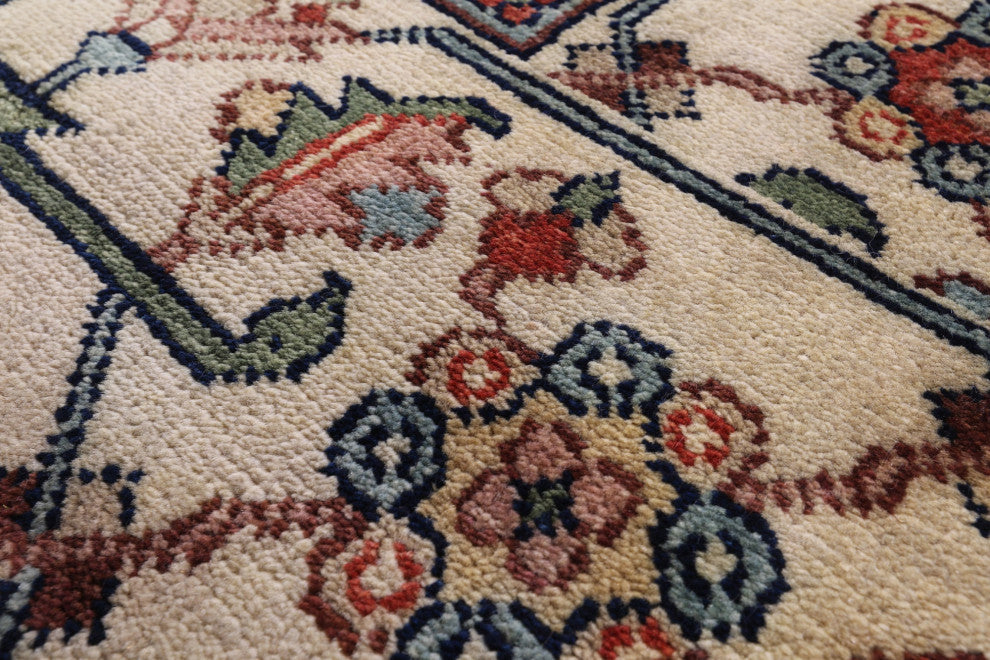 8' 0" X 9' 10" Handmade Heriz Serapi Wool Rug - Q16015