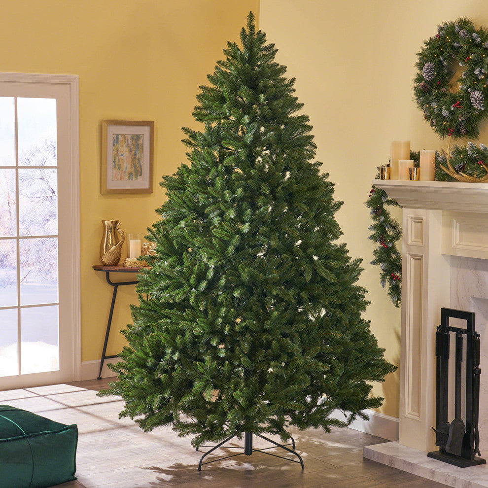 7.5' Norway Spruce Artificial Christmas Tree, Unlit