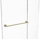 Waverly Place 30" Shower Door Towel Bar, Satin Brass