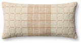 Loloi PLL0193 Natural / Rust 12'' x 27'' Cover WithPoly