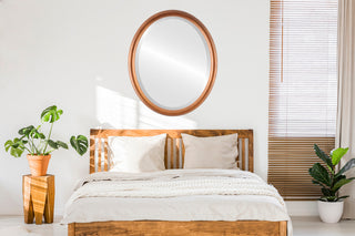 Pasadena Framed Oval Mirror, 19x25"