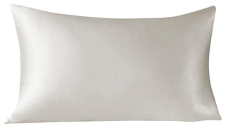 Madison Park Mulberry Silk Luxury Single Pillowcase, Ivory, Standard