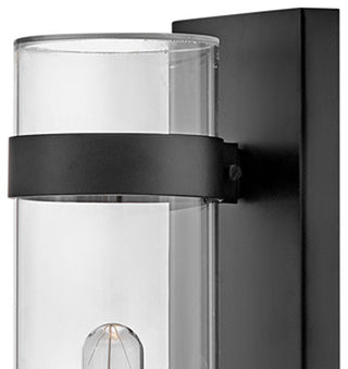 Hinkley Ryden 24" Large Vintage Industrial Outdoor Wall Sconce, Black