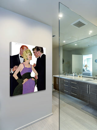 "The Delectable Deceiver" Painting Print on Wrapped Canvas