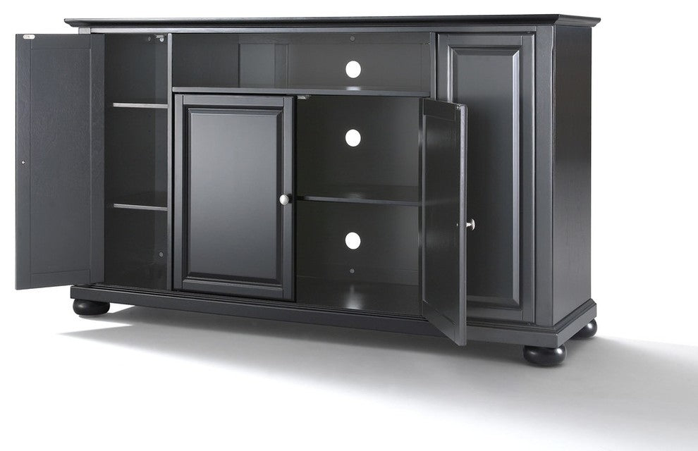 Alexandria 60" TV Stand, Black