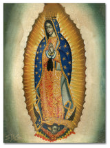 Sergio Cruze 'The Virgin' Canvas Art, 32"x24"