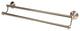 Alno Double Towel Bar in Satin Nickel