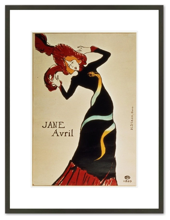 Jane Avril (1868-1943) 1899 (colour litho)