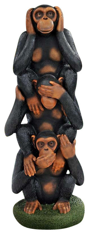 Hear See Speak No Evil Monkeys