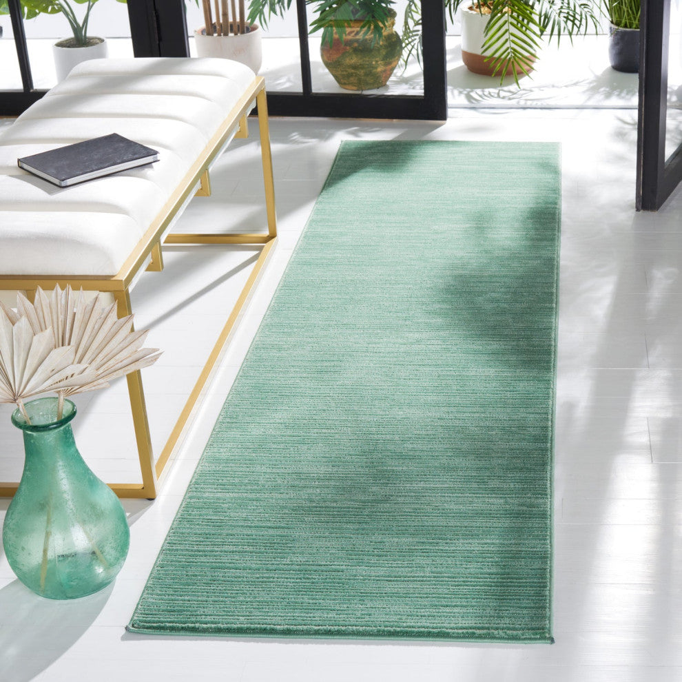Safavieh Vision Vsn606X Solid Color Rug, Light Green, 8'0"x10'0"