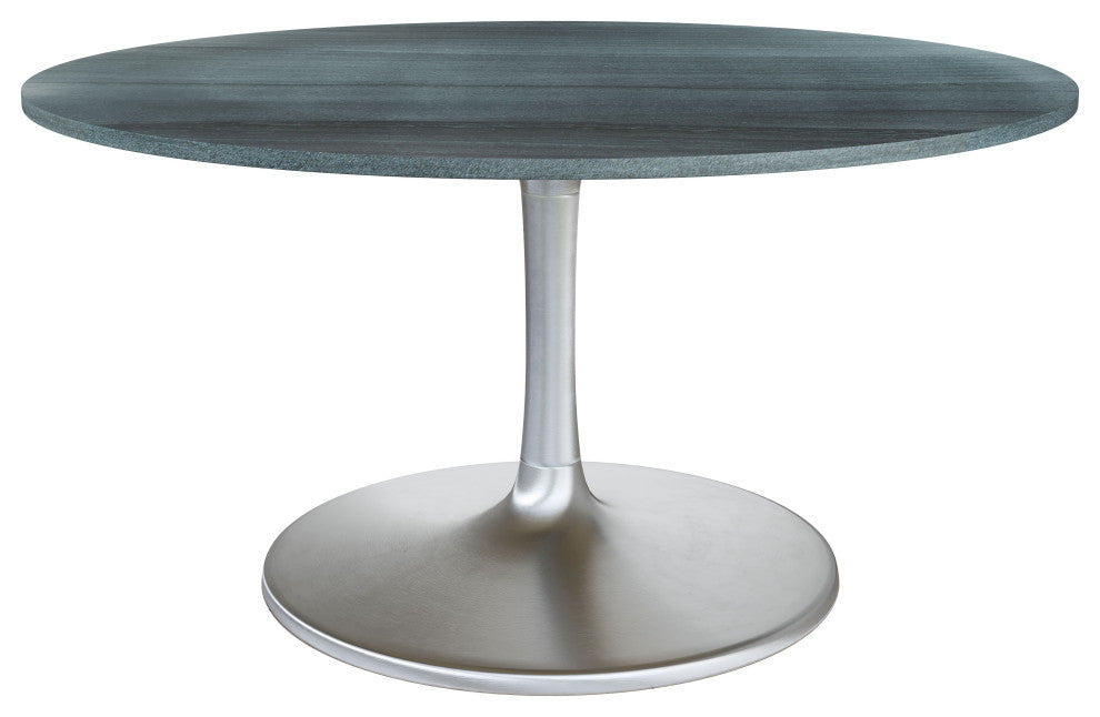 Metropolis Dining Table 60" Black
