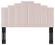 Noelle Performance Velvet King/California King Headboard Pink