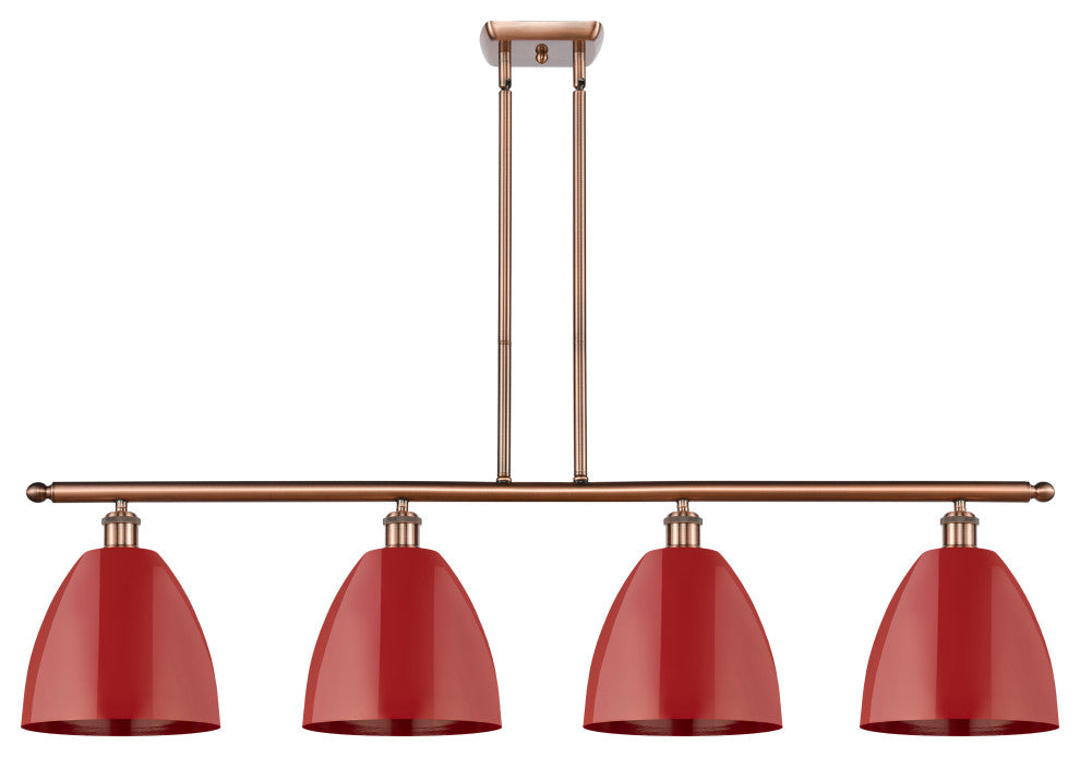 Innovations 516-4I-AC-MBD-9-RD 4 Light Island Light, Antique Copper