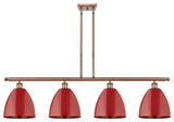 Innovations 516-4I-AC-MBD-9-RD 4 Light Island Light, Antique Copper
