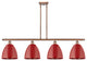 Innovations 516-4I-AC-MBD-9-RD 4 Light Island Light, Antique Copper