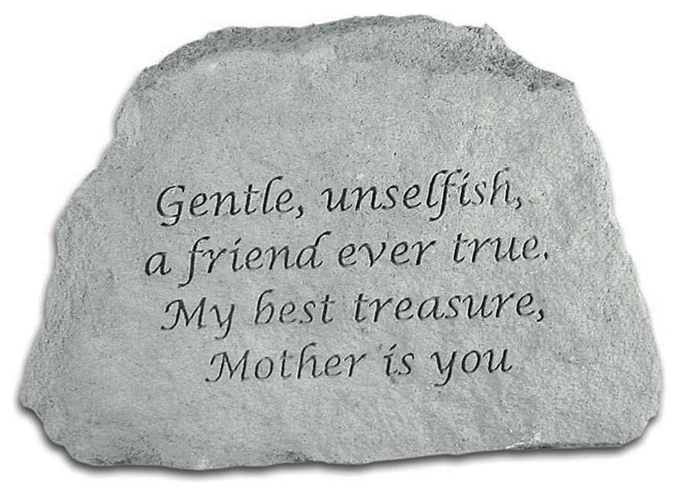 "Unselfish" Garden Stone