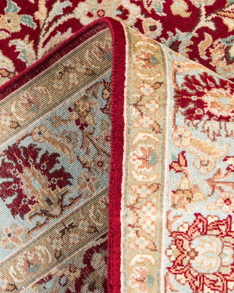 Mogul, One-of-a-Kind Hand-Knotted Area Rug Blue, 4' 2 x 6' 3