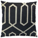 Plutus Bengal Lattice Handmade Throw Pillow, 16"x16"