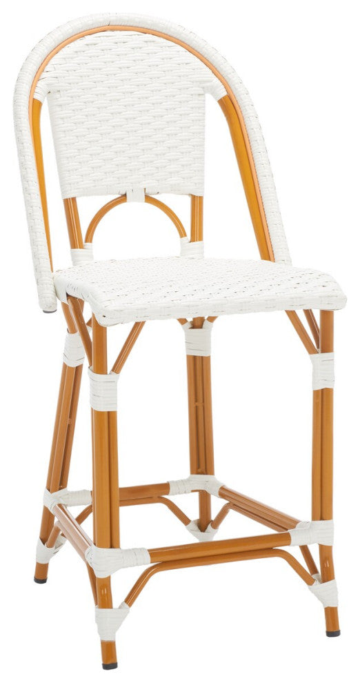 Safavieh California Counter Stool, White