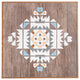 Deny Designs Iveta Abolina Cream Tribal Framed Wall Art