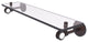 Clearview 22" Glass Shelf with Dotted Accents, Venetian Bronze