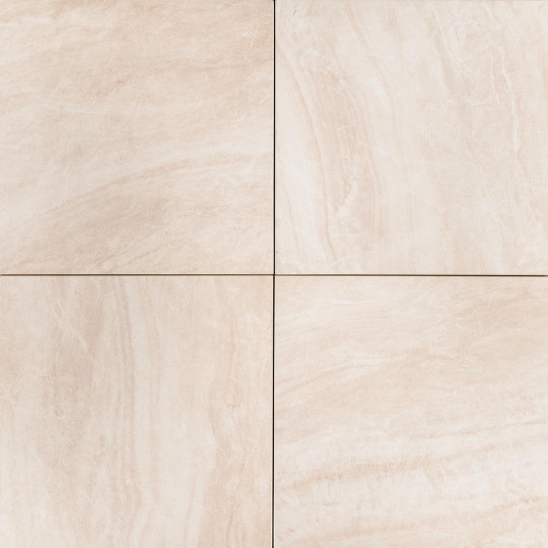 Praia Crema 24X24 Porcelain Paver, 52 Sft