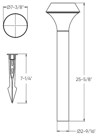Beacon 26" LED Pathlight Lantern