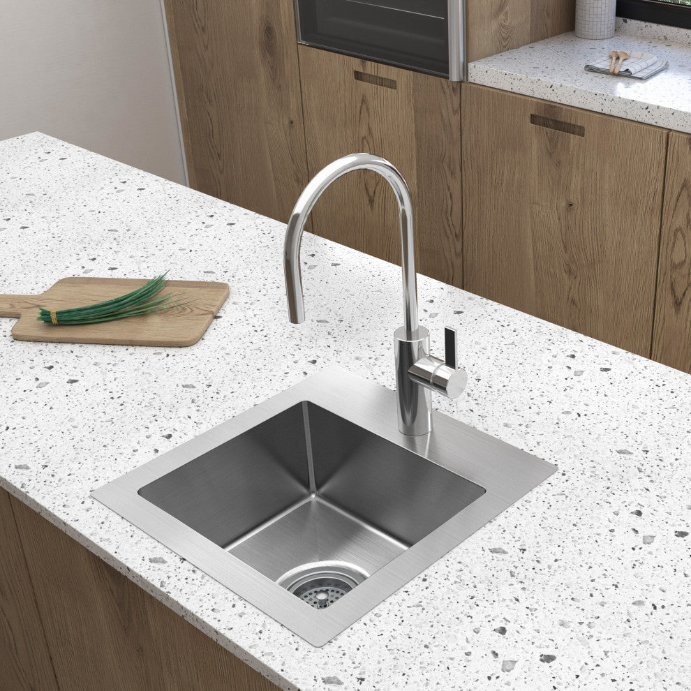 Bar Sink 10 degree corners without grid