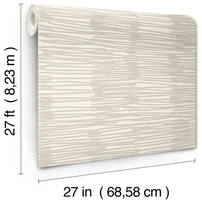 Water Reed Thatch Wallpaper