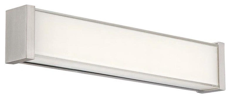 Svelte 16" LED Bathroom Vanity & Wall Light 3500K, Brushed Nickel