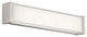 Svelte 16" LED Bathroom Vanity & Wall Light 3500K, Brushed Nickel