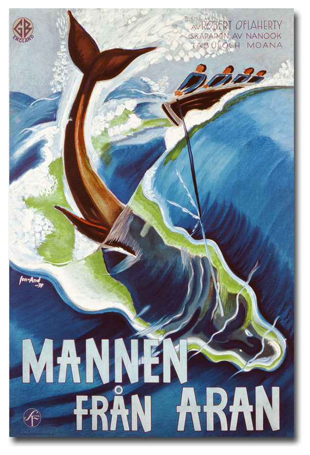 ''Mannen Fran Aran, 1937'' Canvas Art by J. Olsens Lito