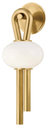 Corbett Lighting 459-01 Ala 21" Tall 2700K LED Wall Sconce - Vintage Brass