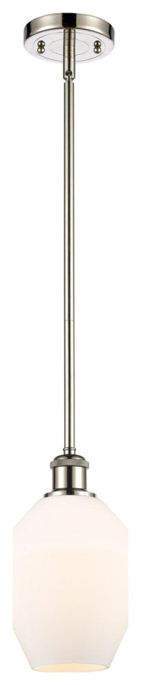 Innovations 516-1S-PN-G651-8-LED 1-Light Mini Pendant, Polished Nickel