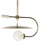 Harpo Pendant-Antique Brass Iron