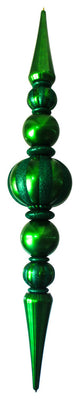 Giant Oversized Shatterproof Plastic Green Finial
