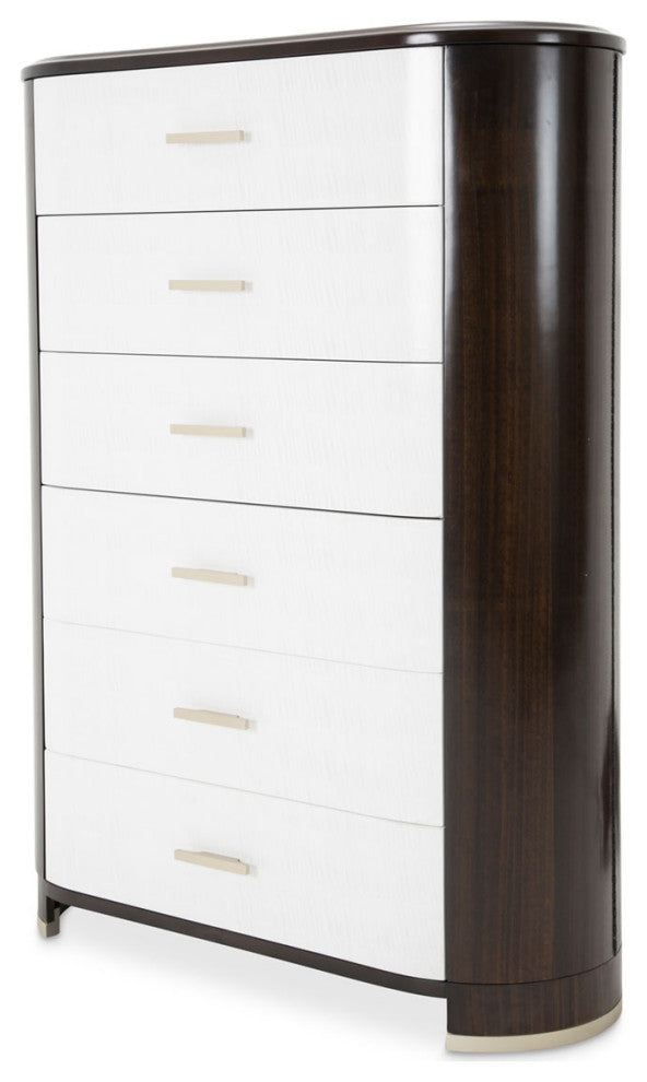 AICO Furniture Paris Chic 7 Piece King Bedroom Set