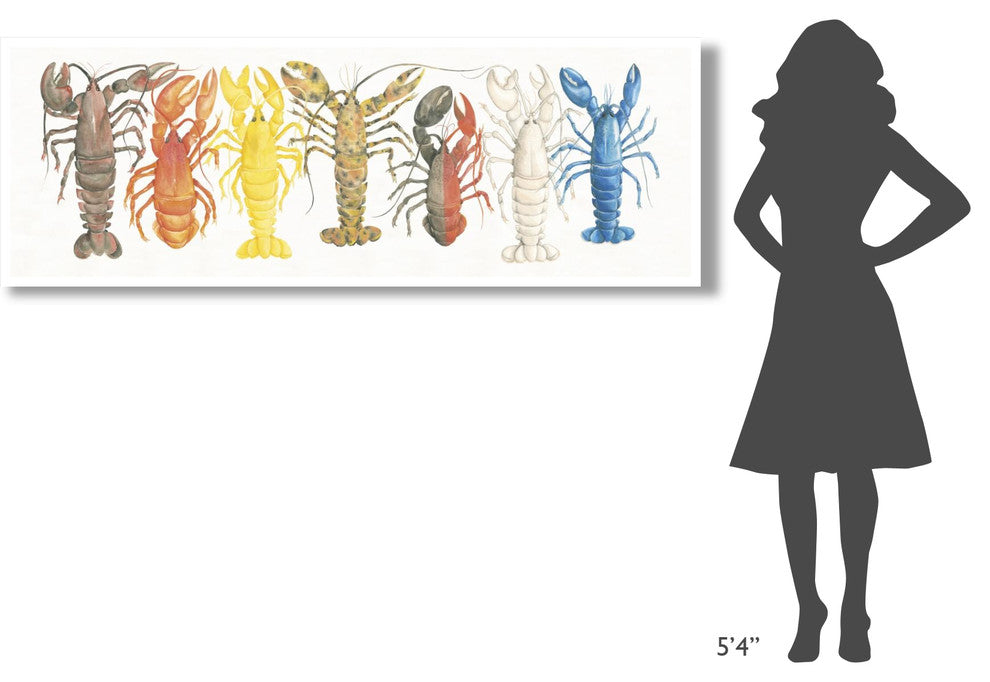 "A Rare Catch" Digital Paper Print by Elyse DeNeige, 74"x26"