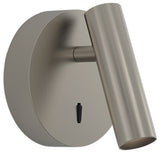 Astro Enna Surface Round LED, Indoor Reading Light (Matt Nickel)