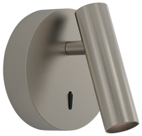 Astro Enna Surface Round LED, Indoor Reading Light (Matt Nickel)