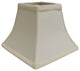10" Ivory Square Bell No Slub Lampshade