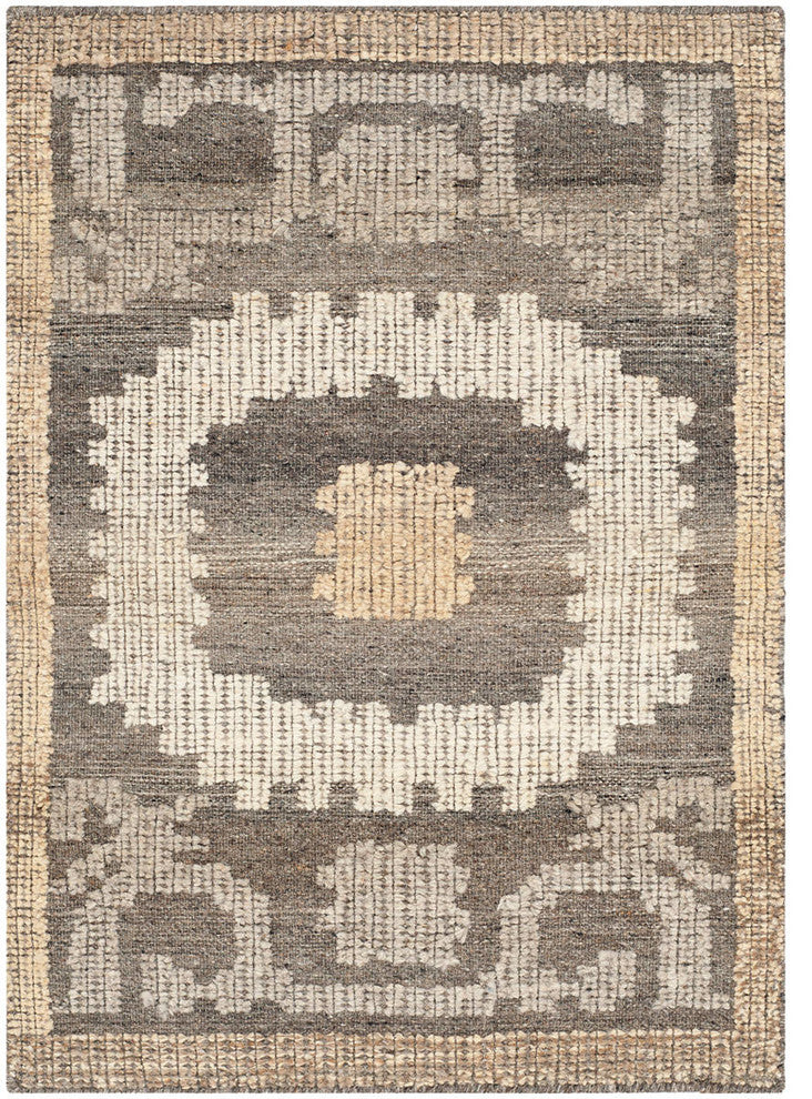 Safavieh Kenya Kny313A Rug, Ivory/Brown, 8'0"x10'0"