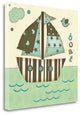 "Boat East" By Jo Moulton, Giclee Print on Gallery Wrap Canvas, Ready to Hang
