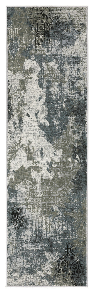 Oriental Weavers Gemini 001X2 Abstract Rug, Beige, 6'7"x9'6"