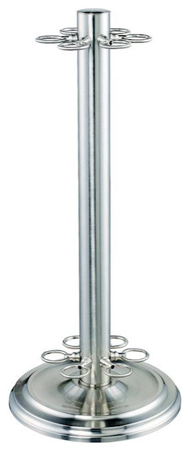 Z-Lite Players Billiard Cue Stand, Brushed Nickel, CSBN