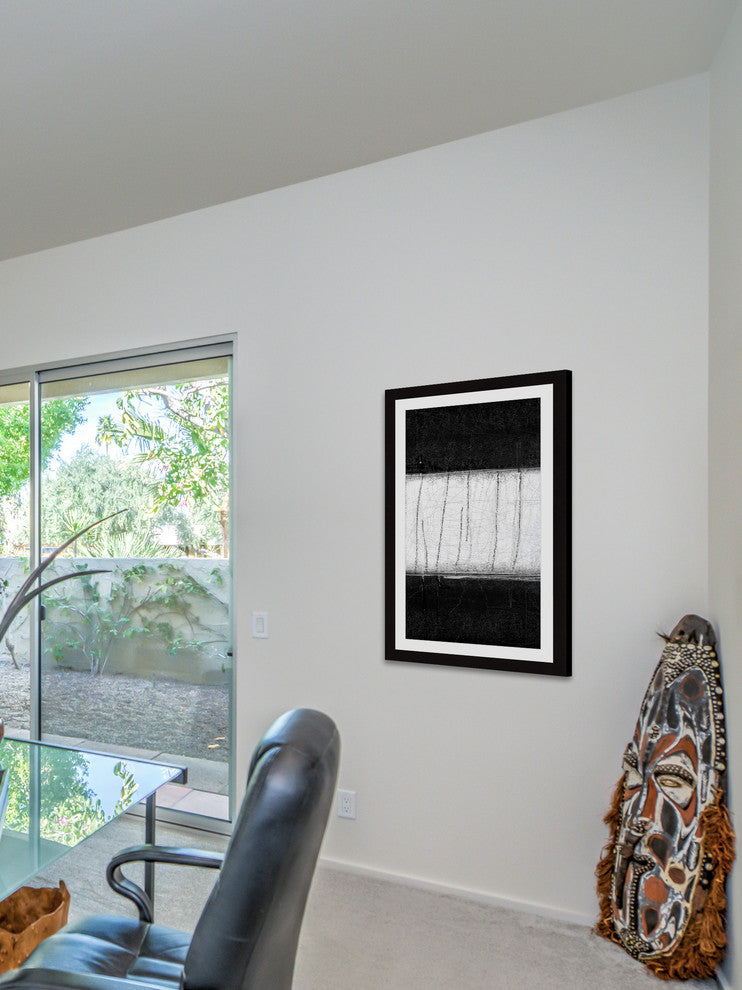 "Lost in Lines" Framed Art Print